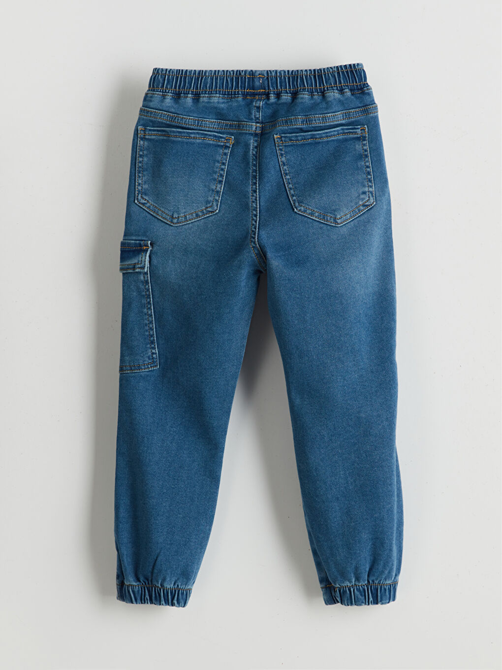 İndigo Erkek Çocuk Jean Jogger Pantolon-1