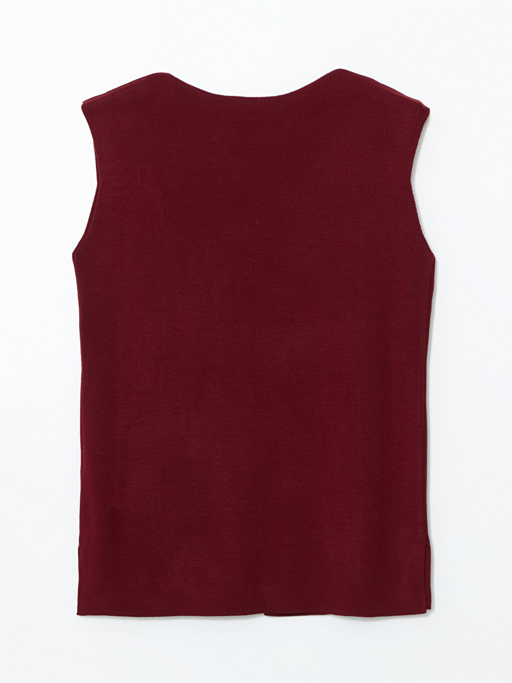 V Neck Regular Women's Tricot Vest -S5N764Z8-CZT