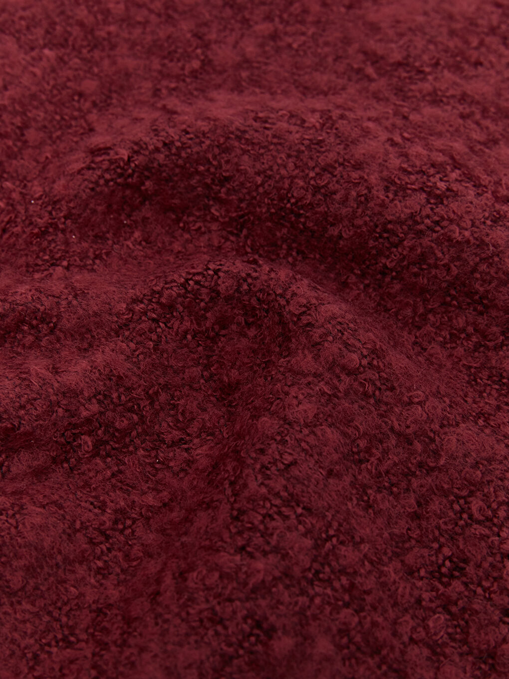 LCW ACCESSORIES Bordo Püsküllü Erkek Triko Atkı - 2