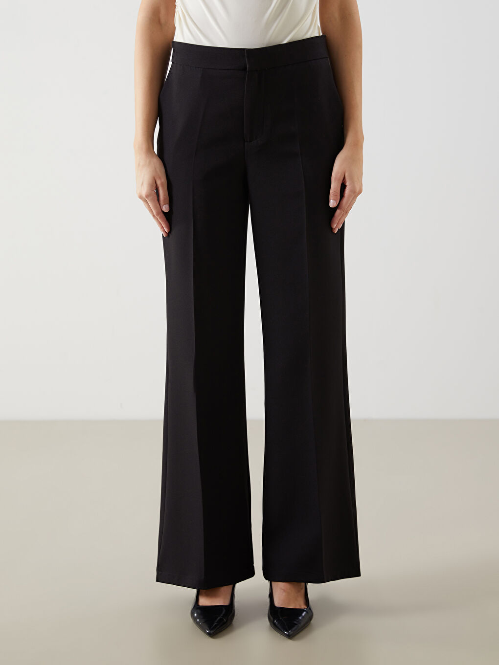 Slim Fit Women's Pants -S5N781Z8-CVL