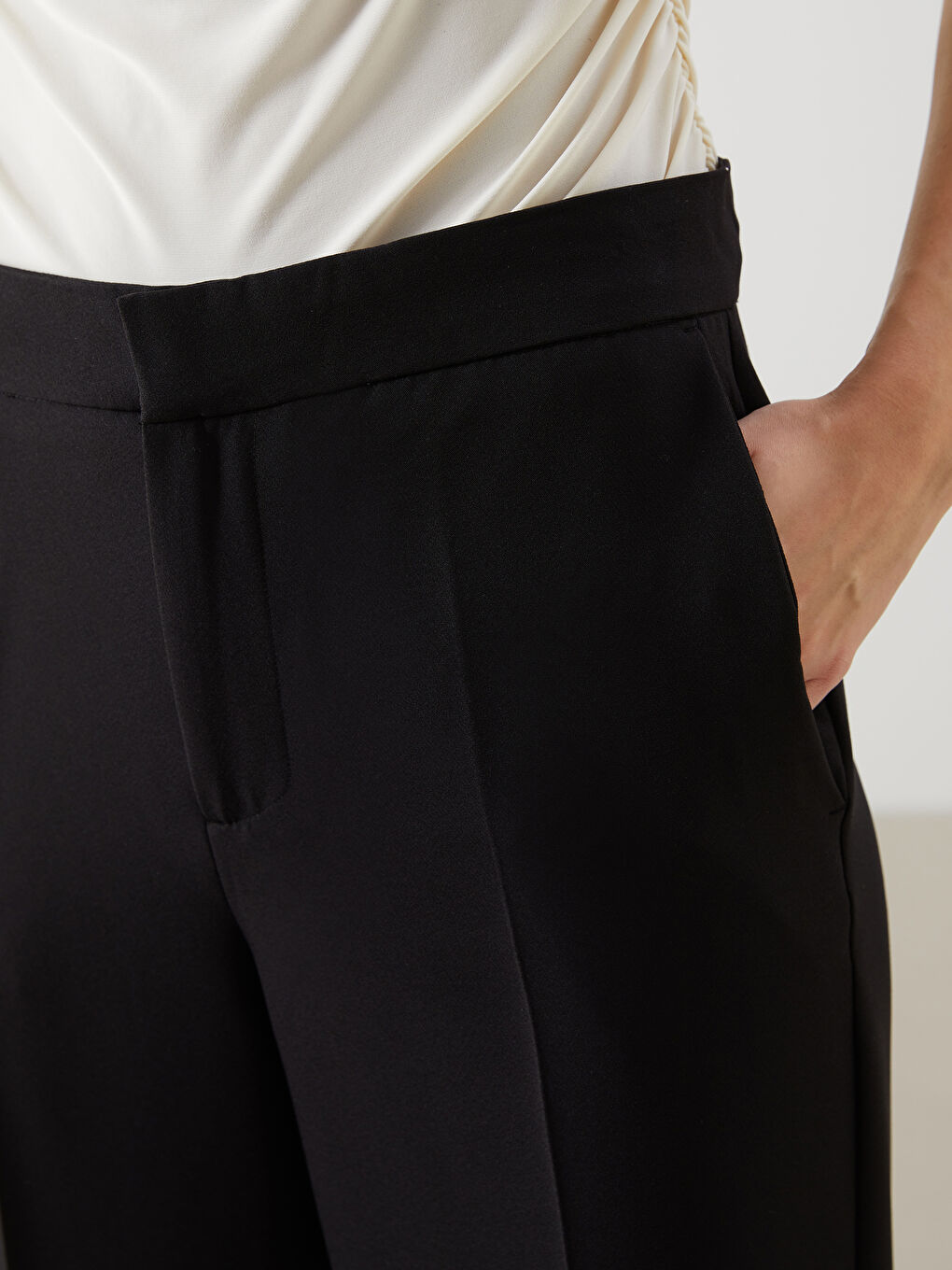 Slim Fit Women's Pants -S5N781Z8-CVL