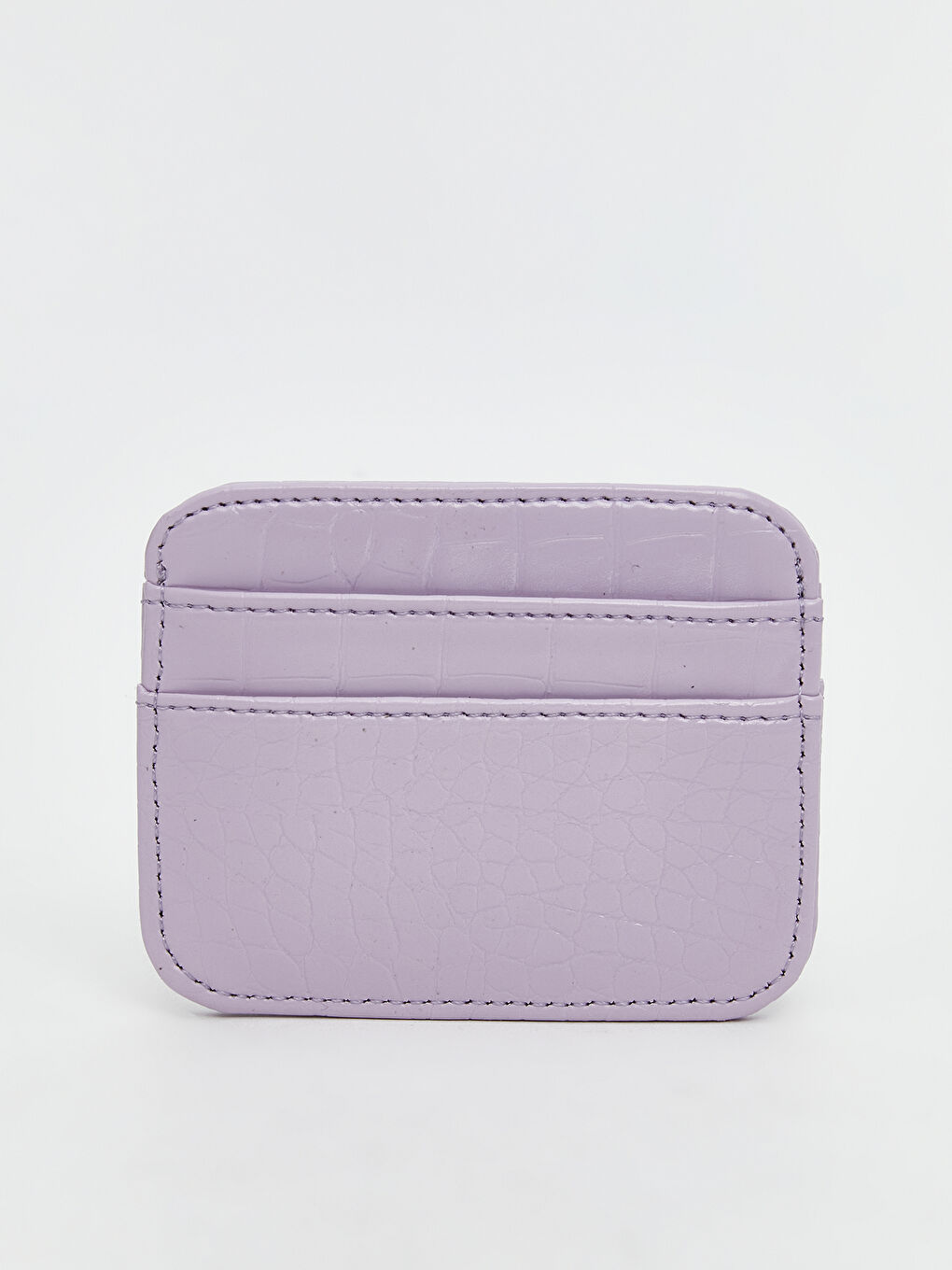 Leather Look Women's Card Holder -S5N829Z8-SQB