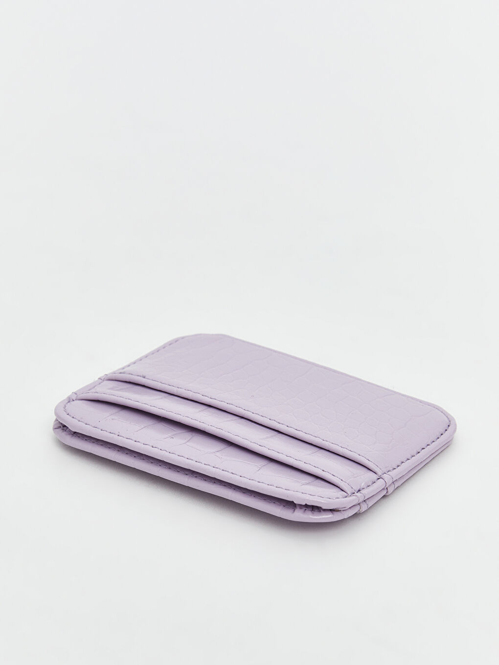 Leather Look Women's Card Holder -S5N829Z8-SQB