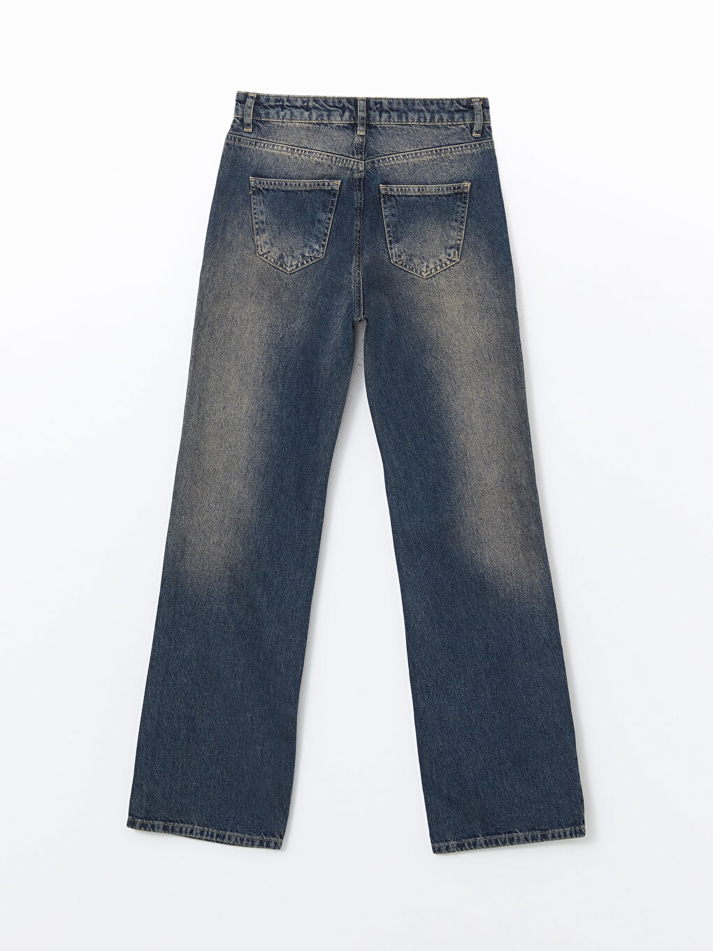 Straight Fit Women's Denim Trousers -S5N870Z8-507