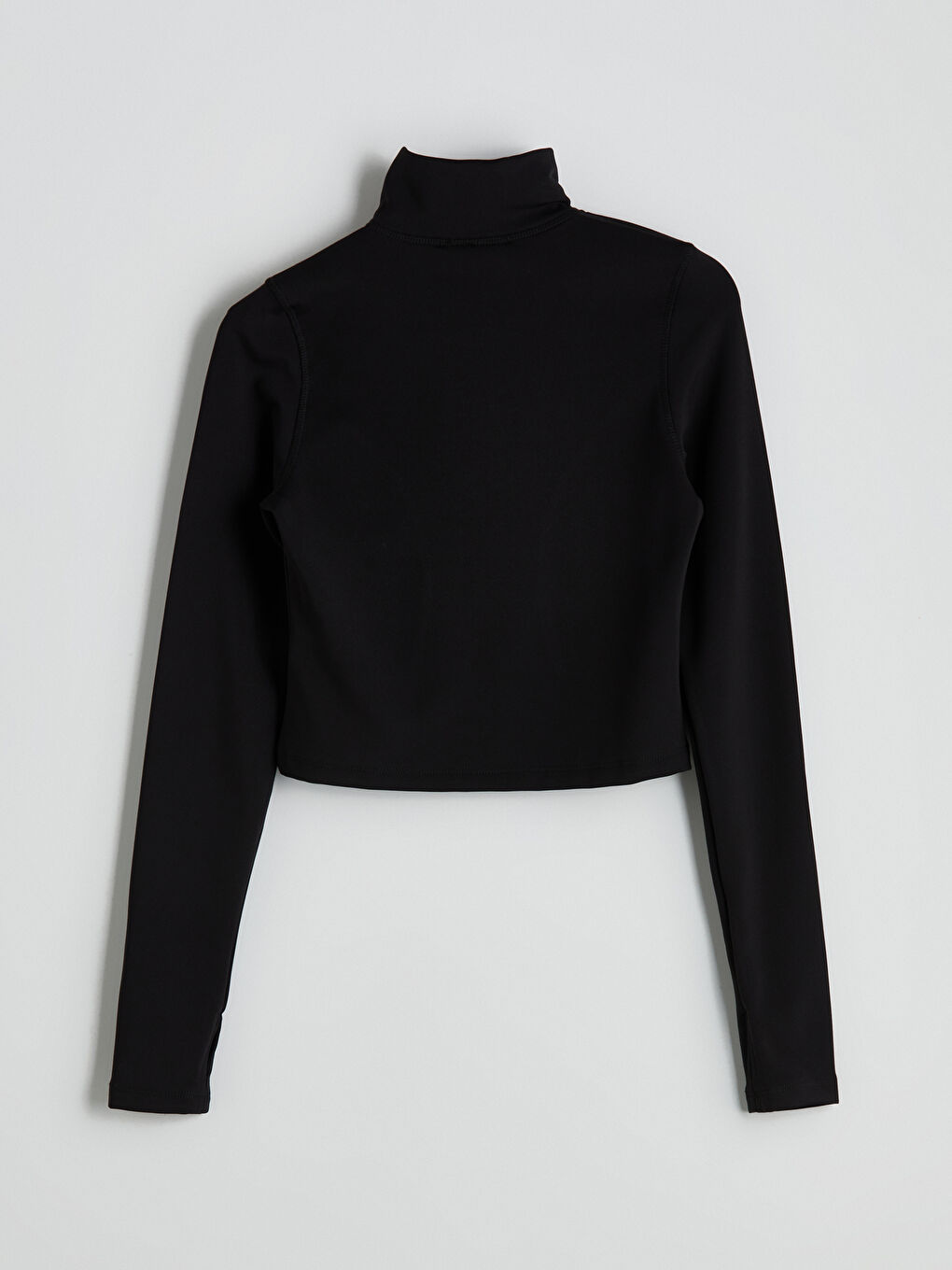Funnel Neck Women's Zip-Up Sweatshirt -S5N887Z8-CVL