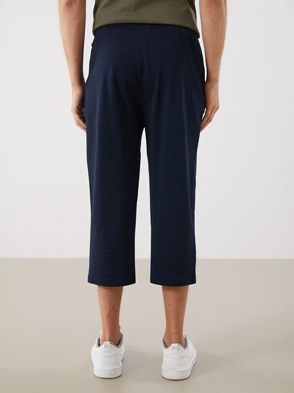 Lacivert Standart Kalıp Erkek Şort-3