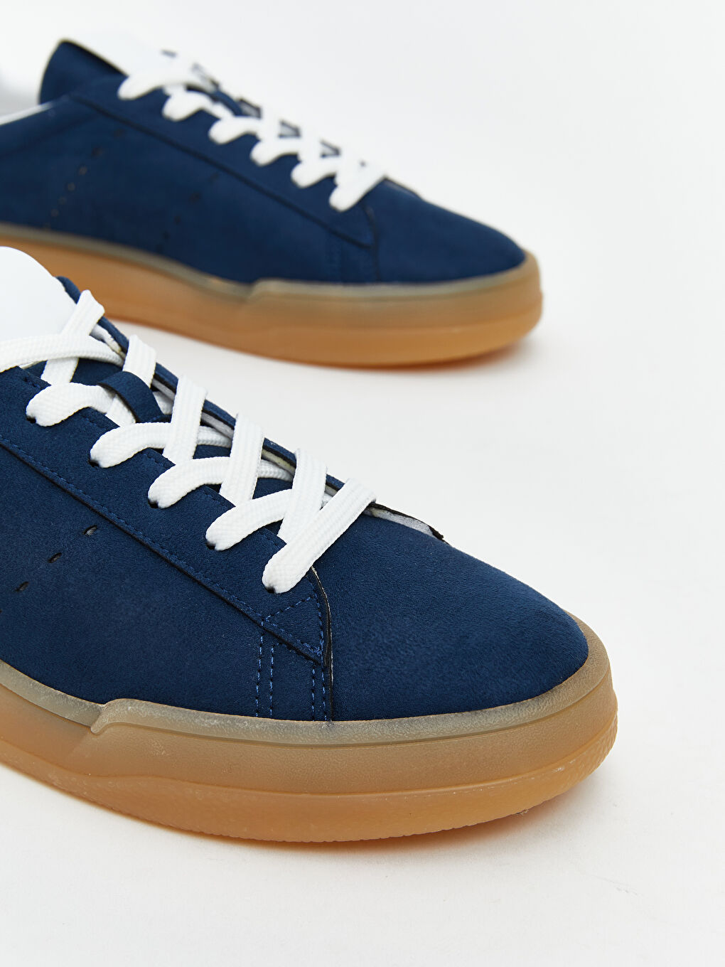 Lacivert Bağcıklı Kadın Spor Ayakkabı-2