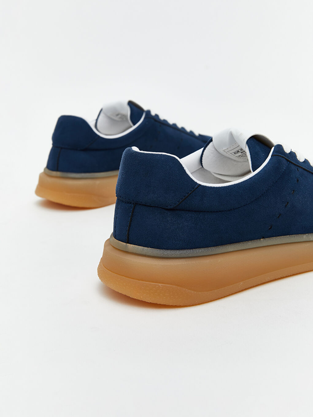 Lacivert Bağcıklı Kadın Spor Ayakkabı-4