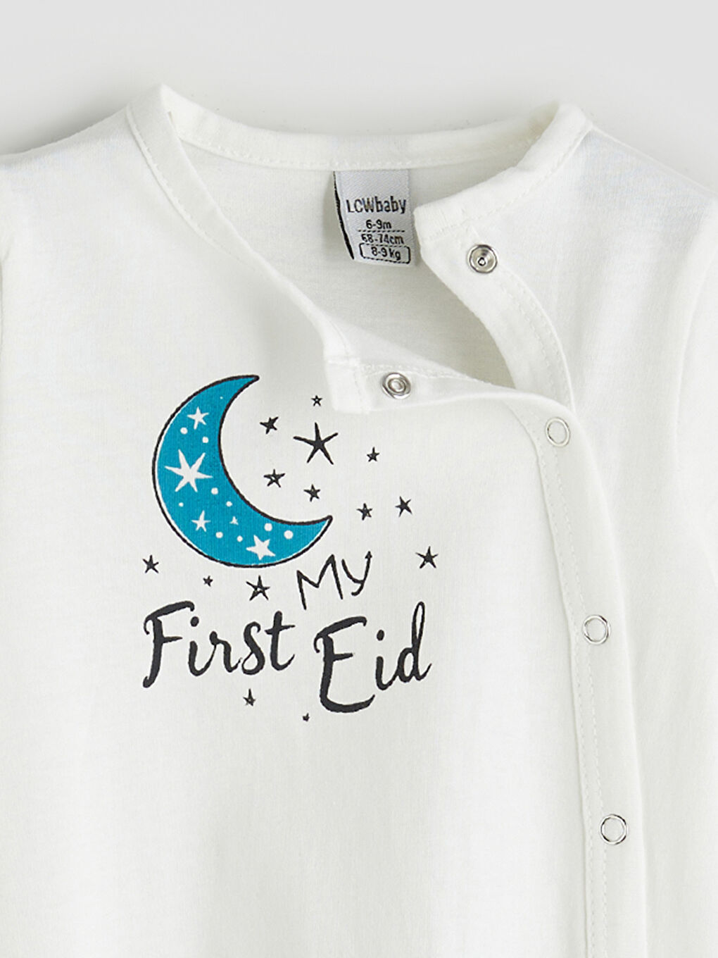 Printed Baby Boys' Snap-Button Bodysuit-2