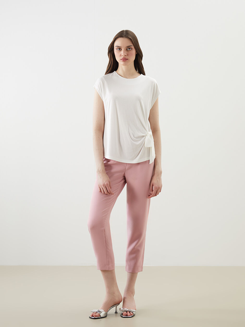 LCW Vision Crew Neck Women's T-Shirt -S5N979Z8-R9J