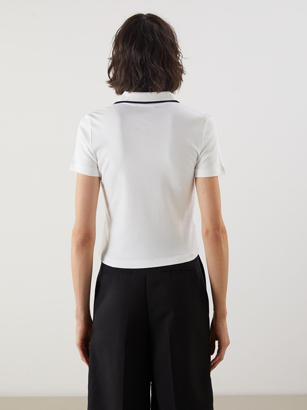 Polo Neck Women's T-Shirt -S5N991Z8-R9J
