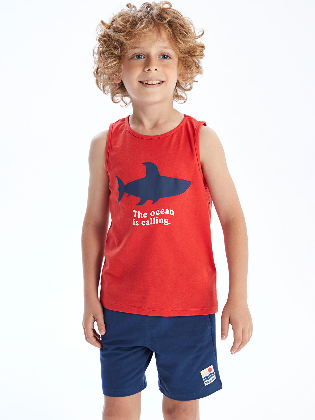 LCW Kids قميص داخلي بطبعة وياقة مستديرة -S5N996Z1-JSV