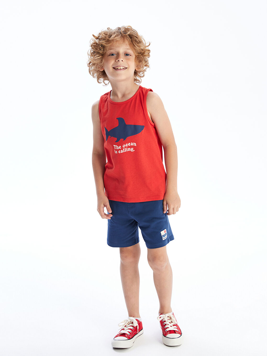LCW Kids قميص داخلي بطبعة وياقة مستديرة -S5N996Z1-JSV