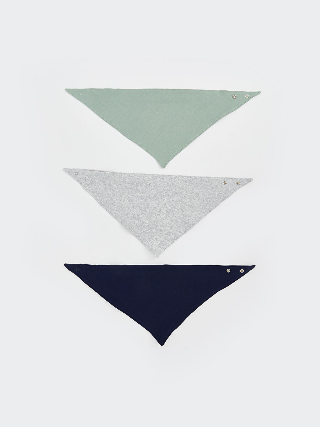 Basic Erkek Bebek Mama Önlüğü 3'lü