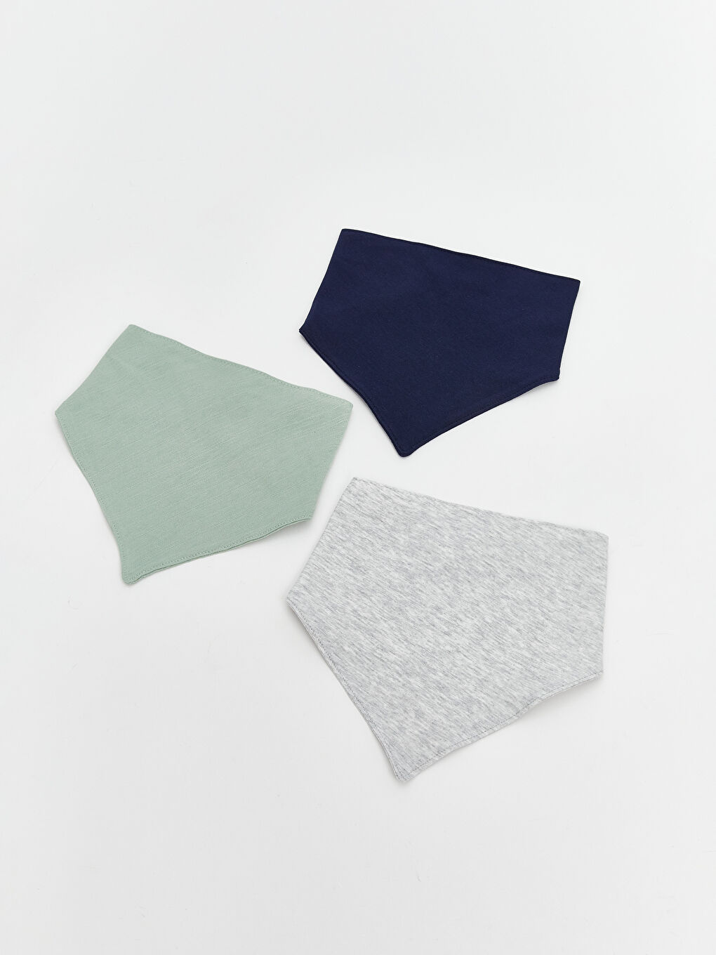 Basic Erkek Bebek Mama Önlüğü 3'lü-1