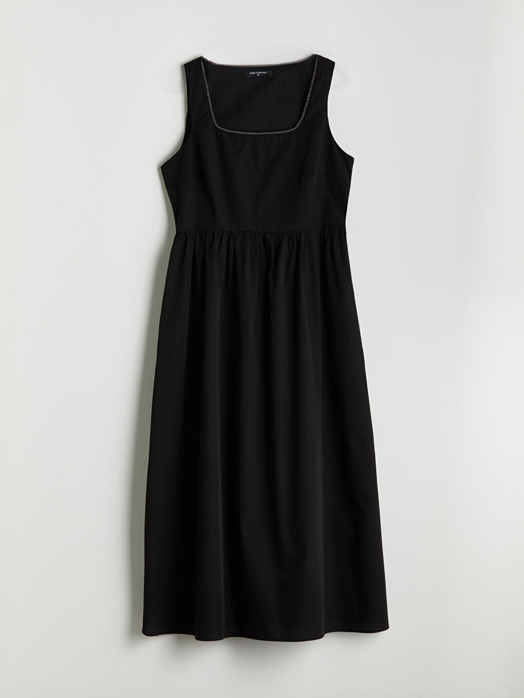 Square Collar Poplin Dress -S5NA52Z8-CVL