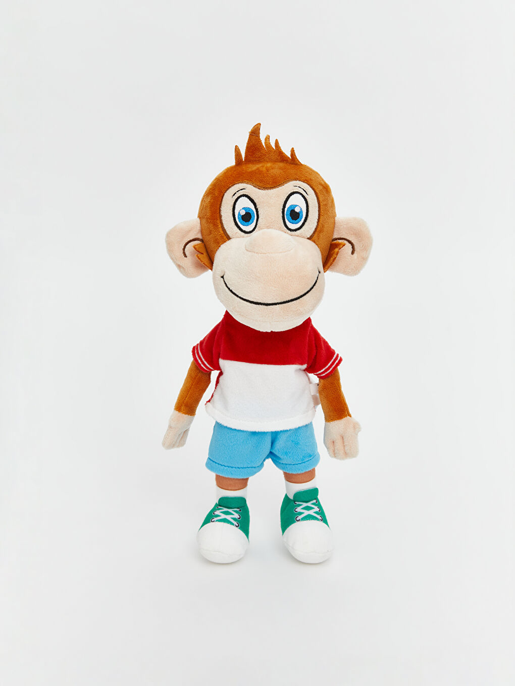 Nostaljik Maymun Figürlü Pelüş Oyuncak
