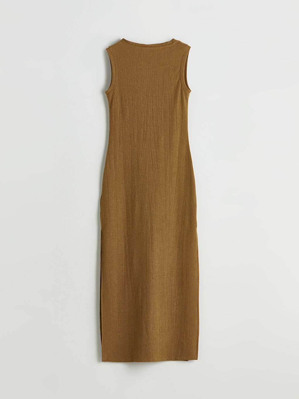 V-Neck Textured Dress -S5NA72Z8-HCB