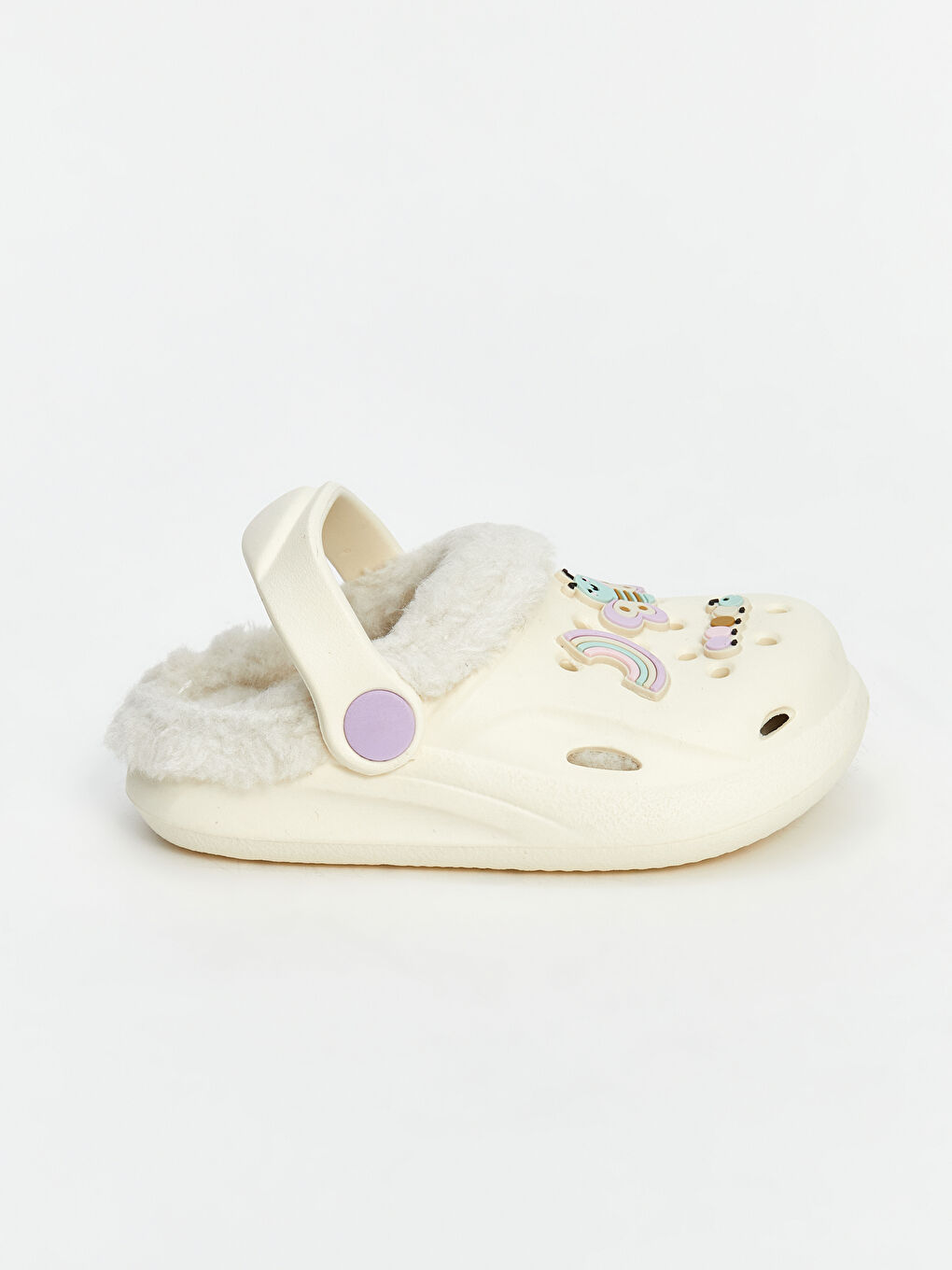 LCW STEPS Bej Baskılı Kız Bebek Sandalet - 1
