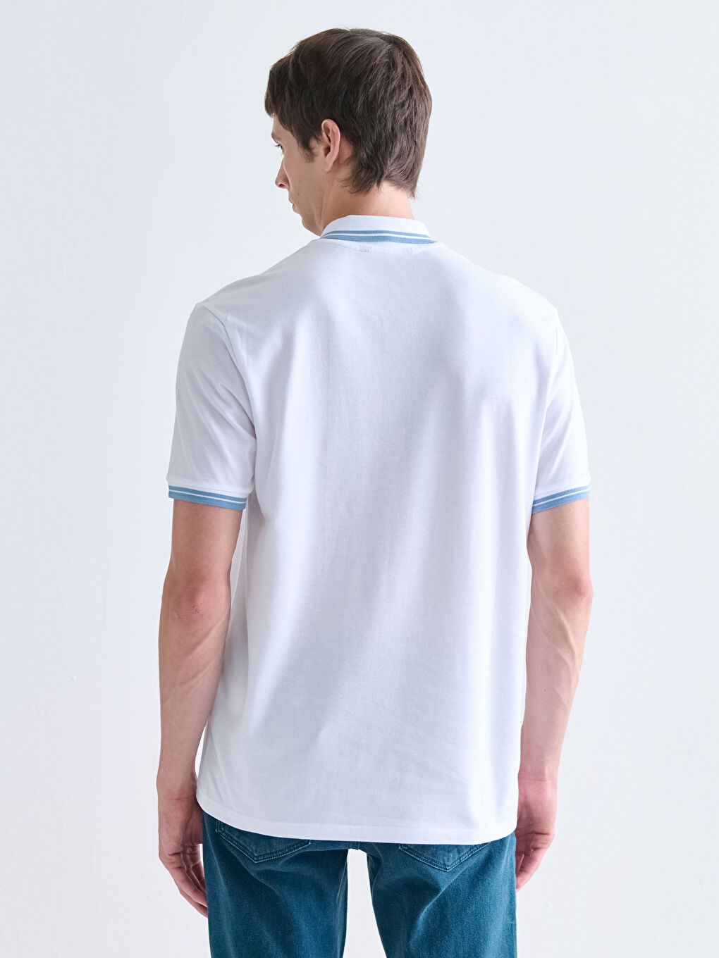 Men's Polo Neck T-Shirt-3