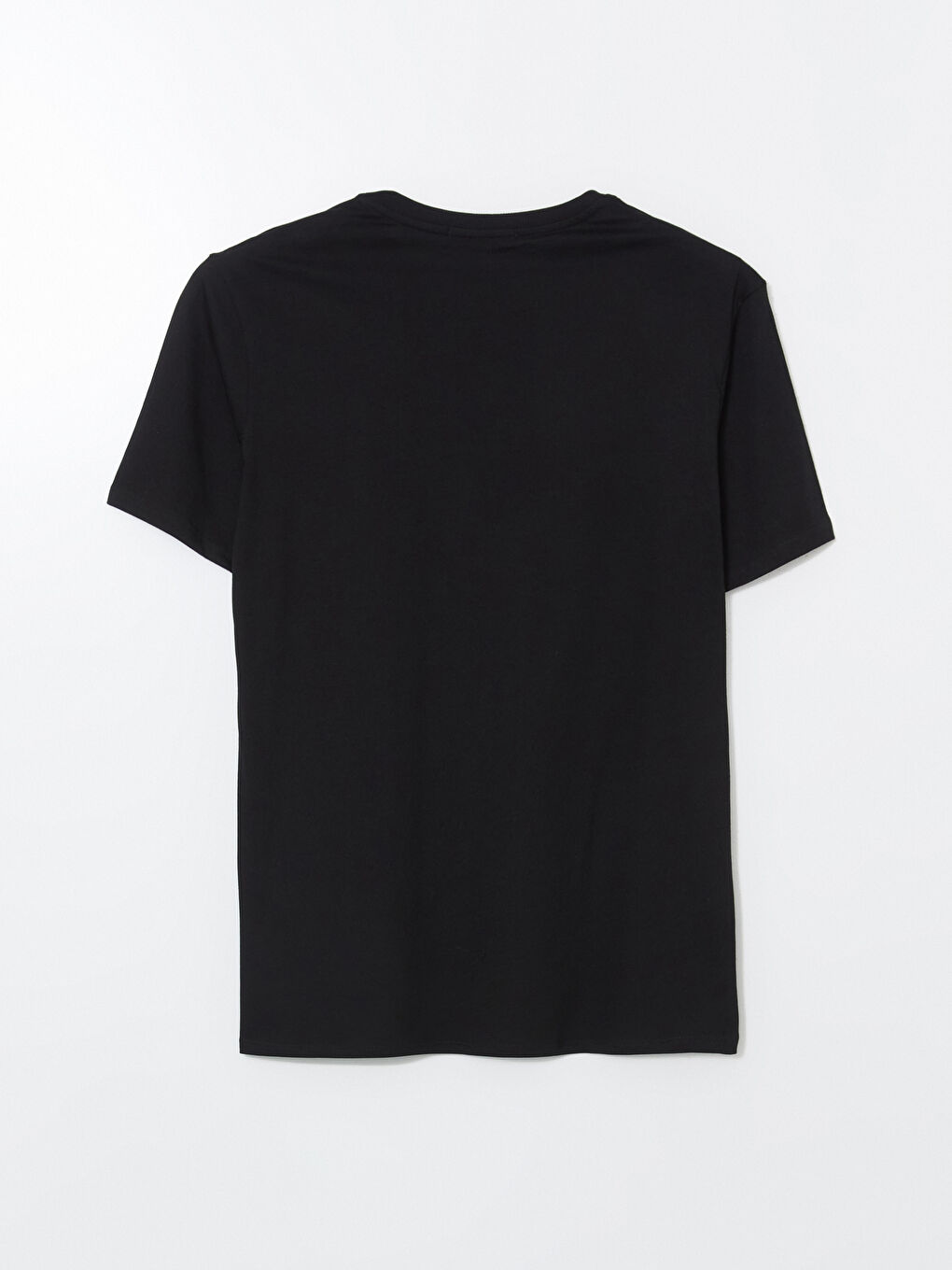 Crew Neck Printed Jersey Men's T-Shirt-5