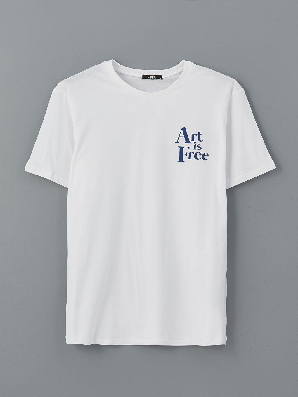 T-shirt en Jersey Imprimé à Col Rond pour Hommes-4