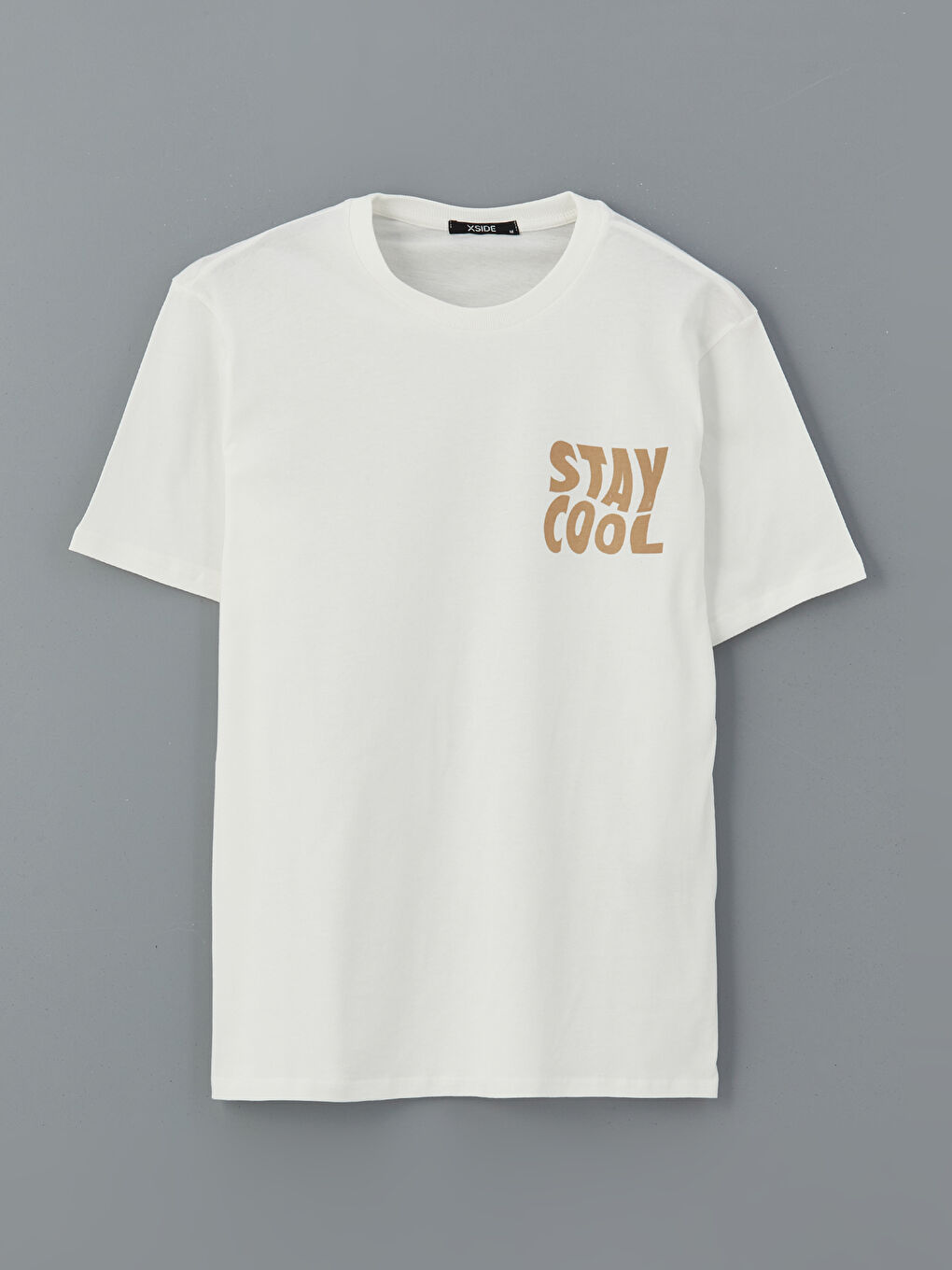 Crew Neck Stay Cool Printed Jersey Men's T-Shirt-4