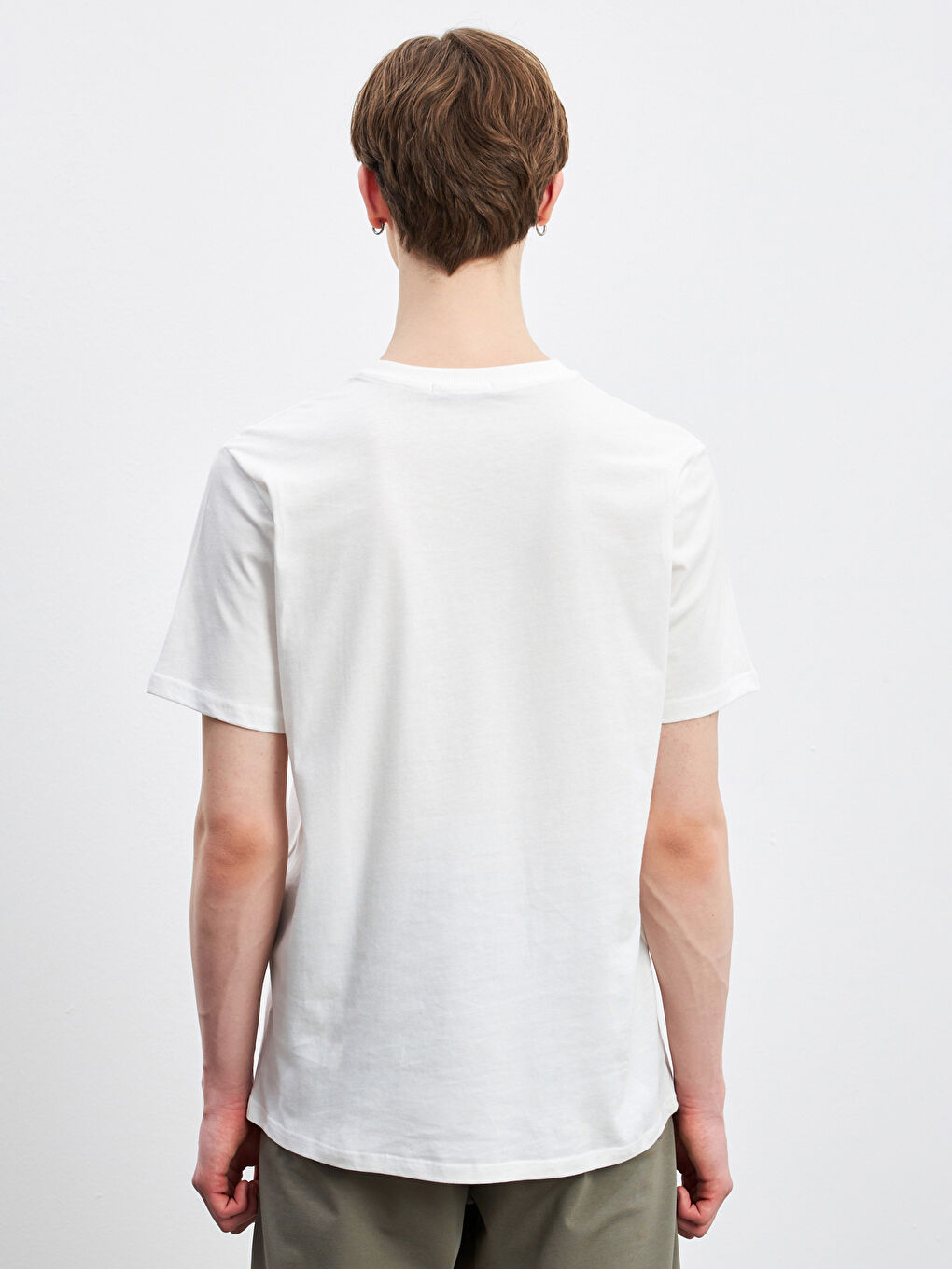 Crew Neck Stay Cool Printed Jersey Men's T-Shirt-3