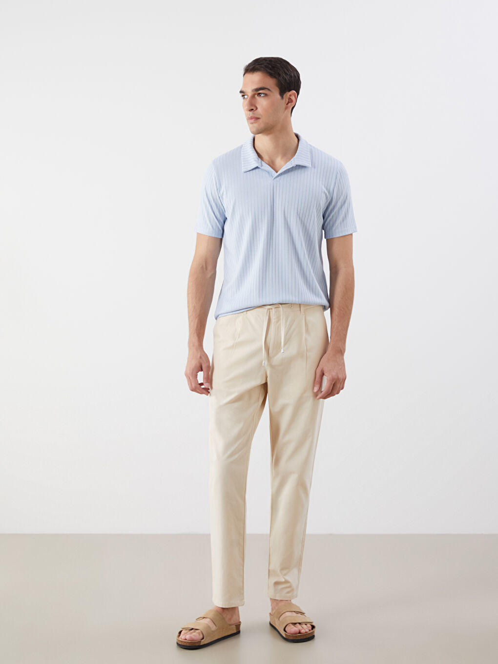 T-shirt pour Hommes en Jersey à Col roulé-1