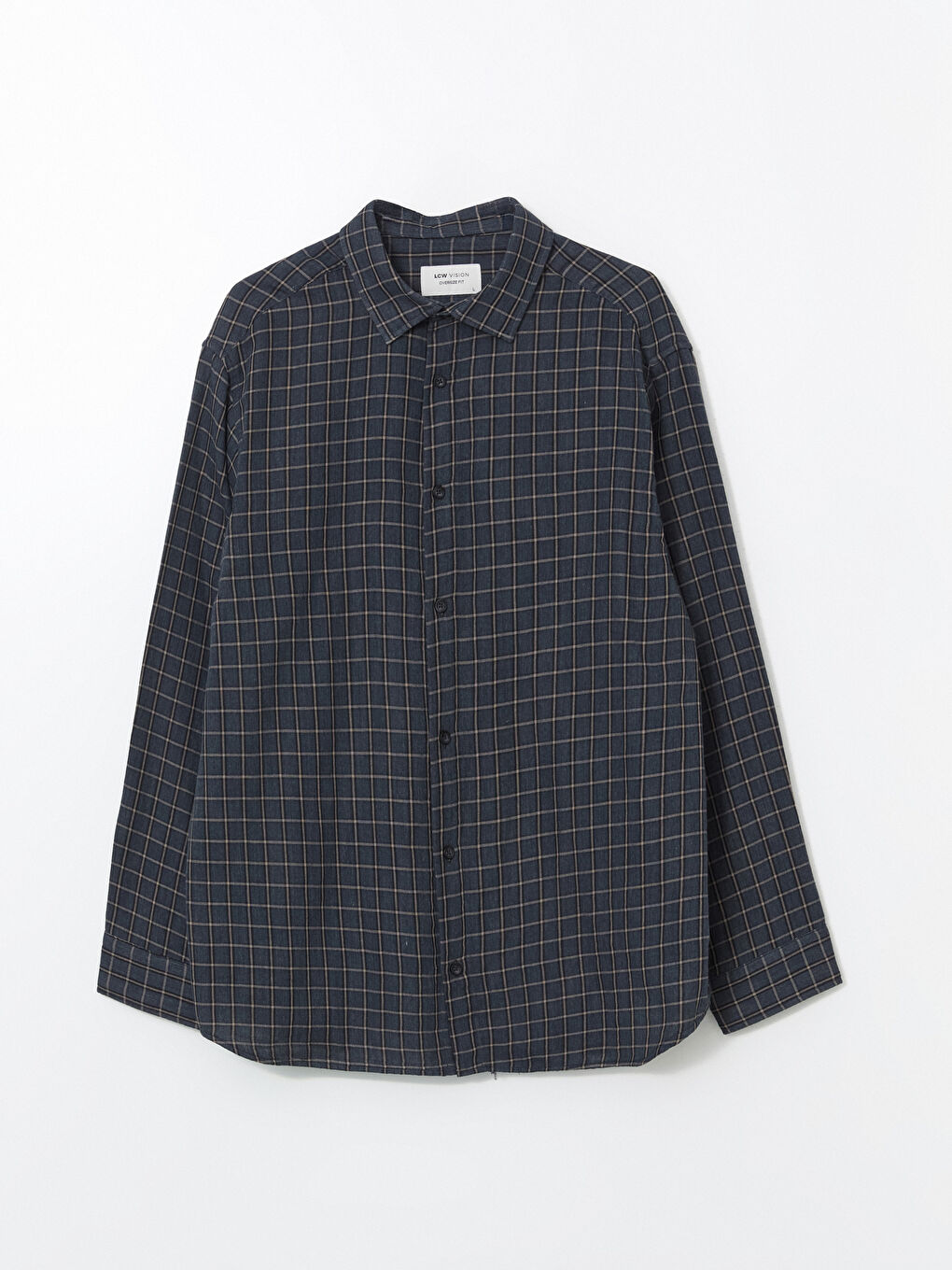 Comfortable Fit Long Sleeve Plaid Men's Shirt -S5NB59Z8-LN6