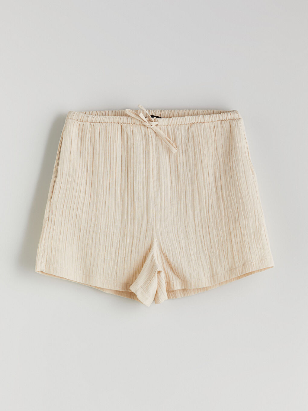 Woman ECRU Shorts -S5NB78Z8-R9J