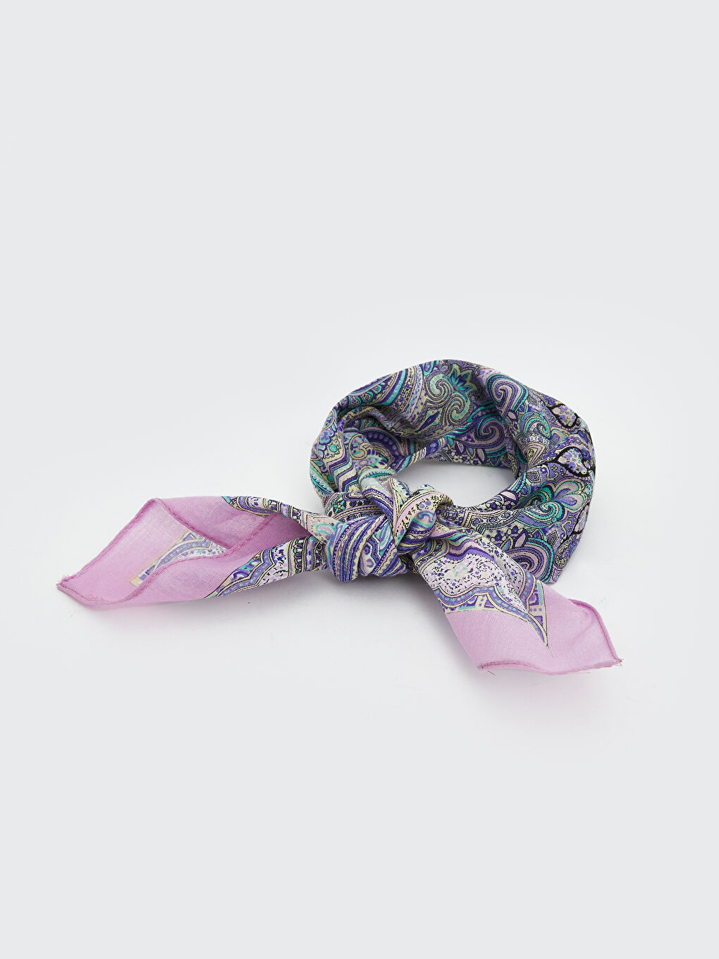 LCW ACCESSORIES Kahverengi Desenli Kadın Fular