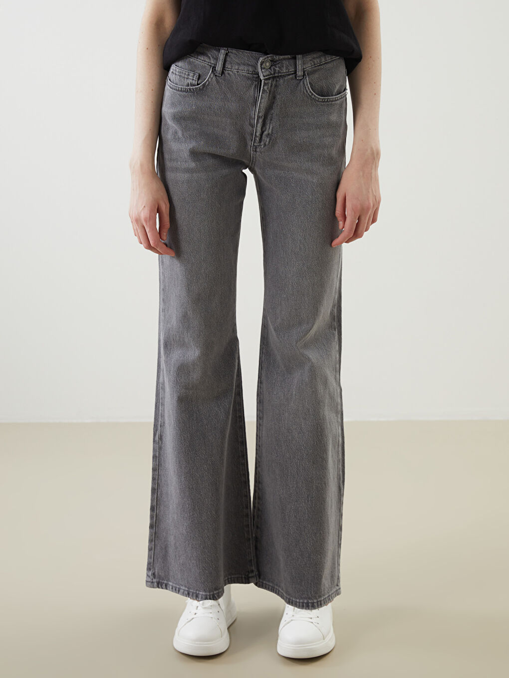Flare Women's Jeans -S5NC34Z8-GRD