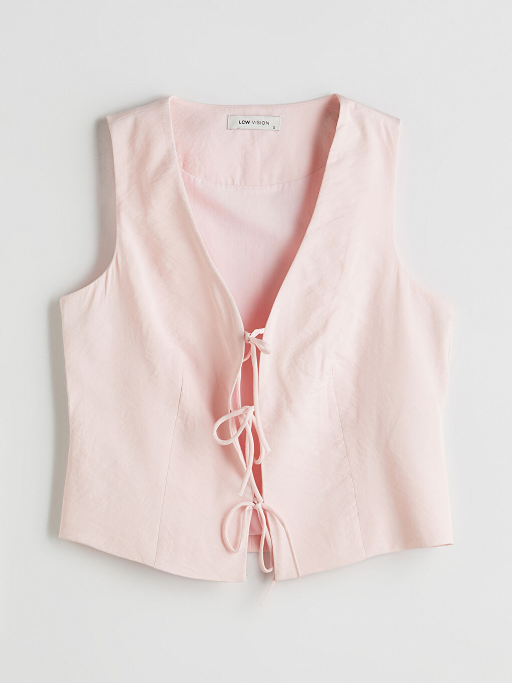 V Neck Women's Classic Vest -S5NC95Z8-E6T