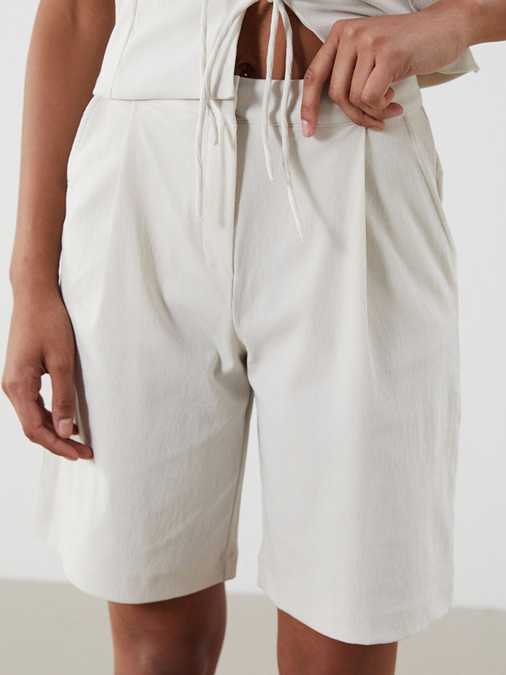 Loose Fit Women's Shorts -S5ND17Z8-VF5