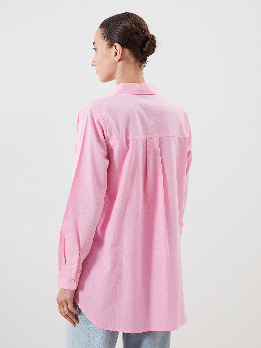 LCWAIKIKI Classic Regular Fit Women's Shirt Tunic -S5ND21Z8-FLY