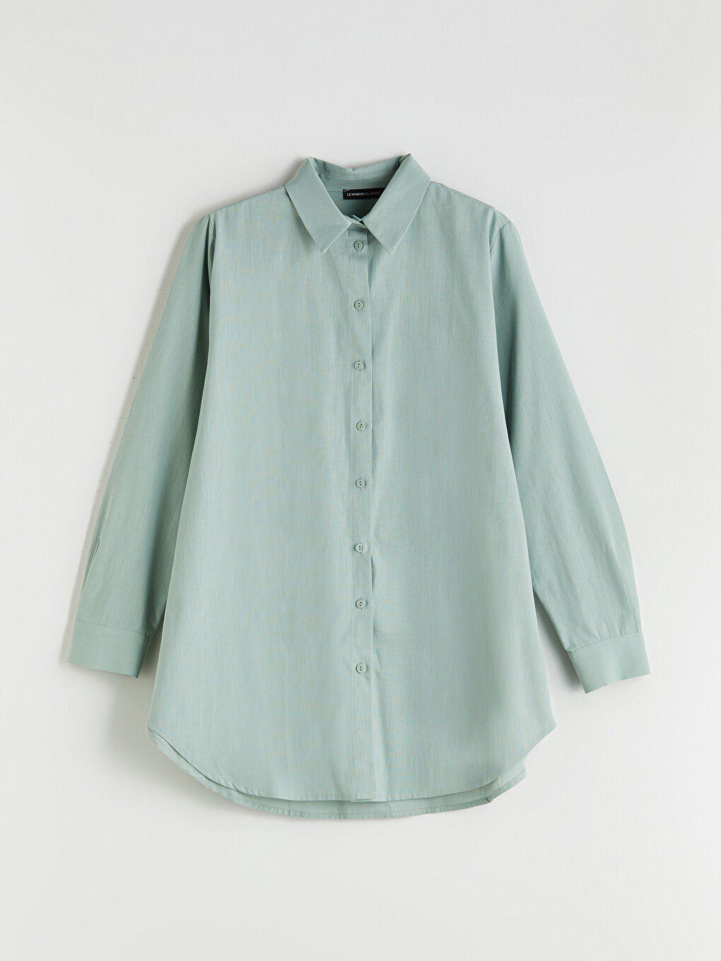 LCWAIKIKI Classic Regular Fit Women's Shirt Tunic -S5ND21Z8-GBN