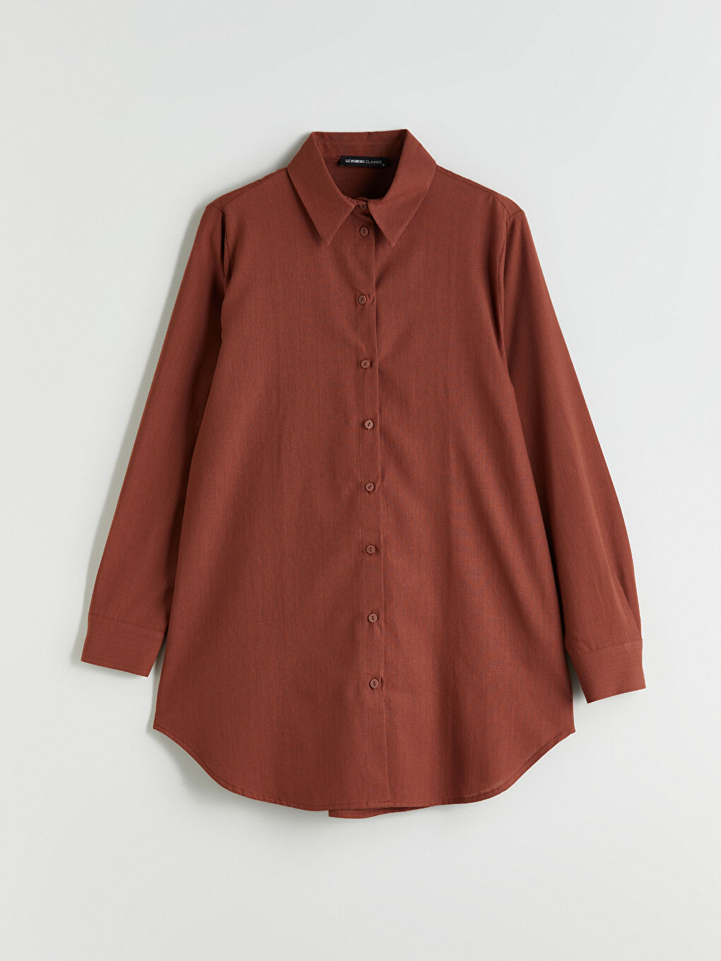 LCWAIKIKI Classic Regular Fit Women's Shirt Tunic -S5ND21Z8-HHB