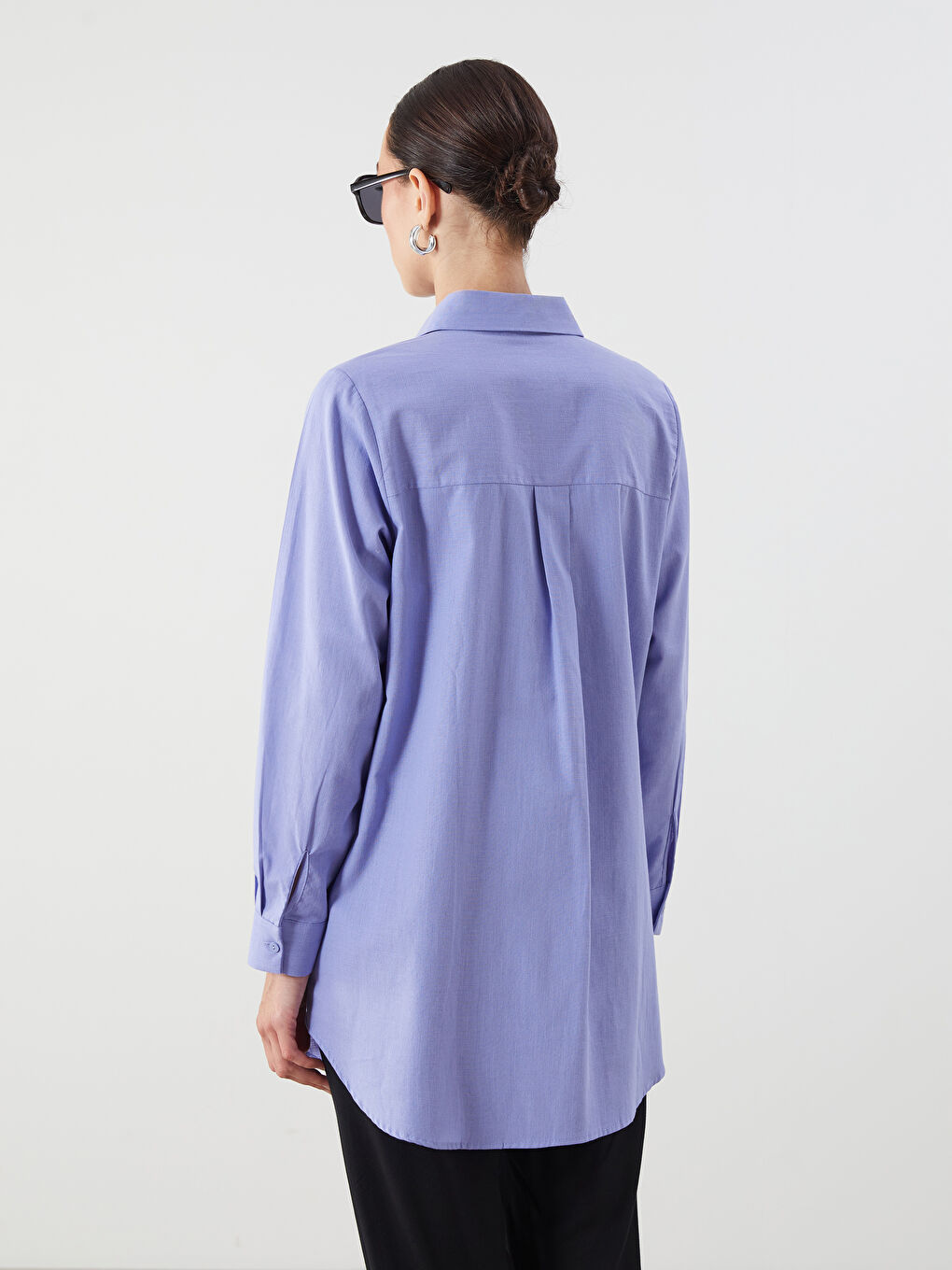 LCWAIKIKI Classic Regular Fit Women's Shirt Tunic -S5ND21Z8-KYN