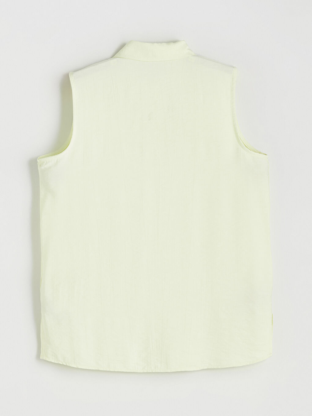 Sarı Müslin Kadın Gömlek-5