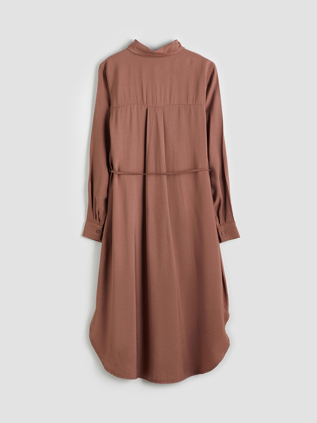 LCWAIKIKI Classic Textured Oversize Women's Shirt Tunic -S5ND37Z8-H1K