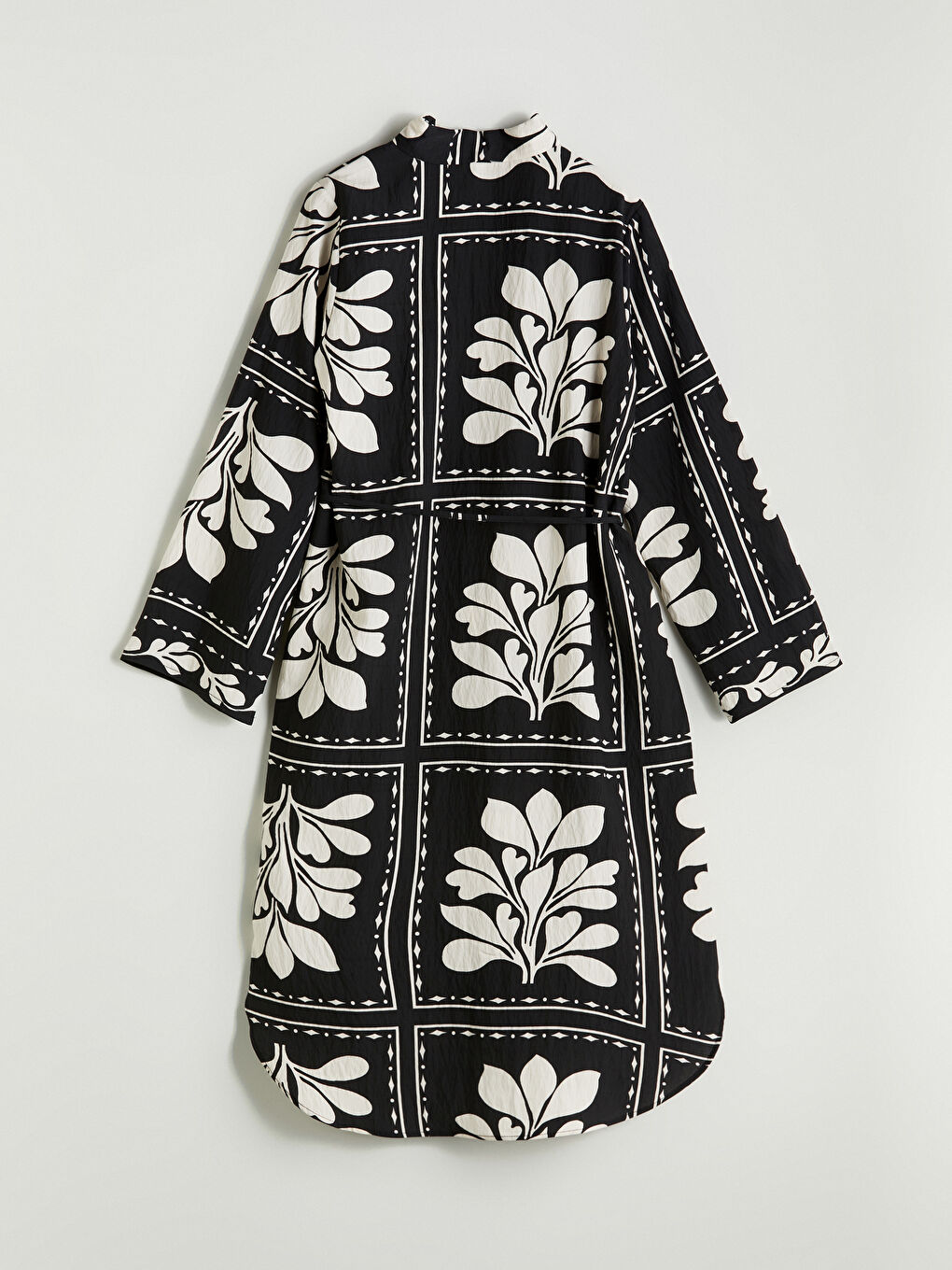 LCWAIKIKI Classic Floral Oversize Women's Shirt Tunic -S5ND40Z8-LQJ
