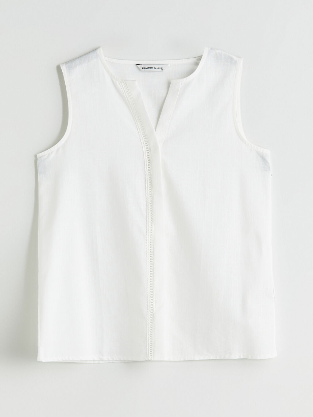 LCWAIKIKI Classic Woman ECRU Blouse -S5ND45Z8-R9J