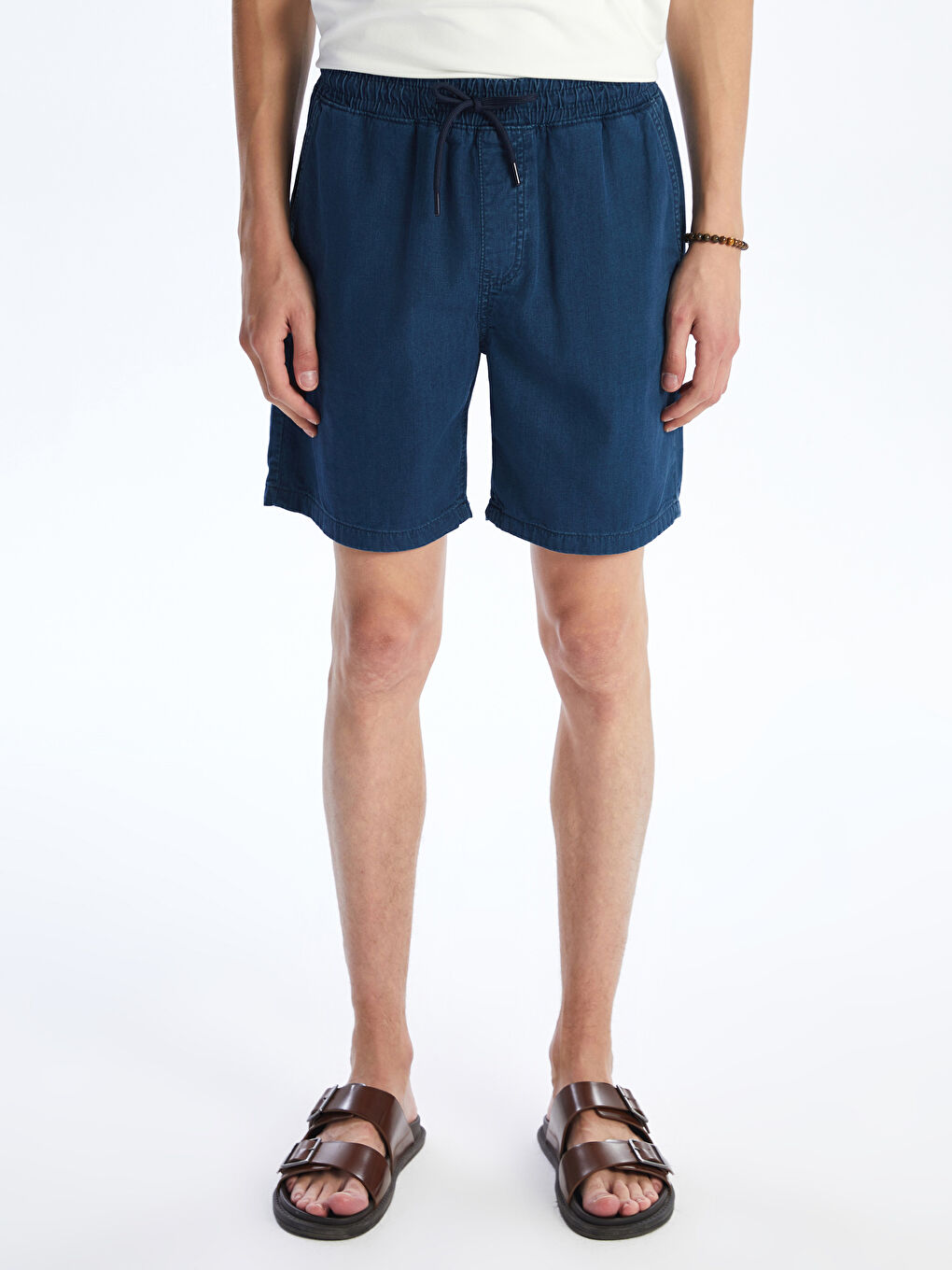 Relaxed Fit Men's Denim Shorts -S5ND77Z8-309