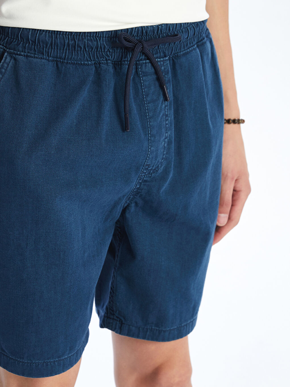 Relaxed Fit Men's Denim Shorts -S5ND77Z8-309