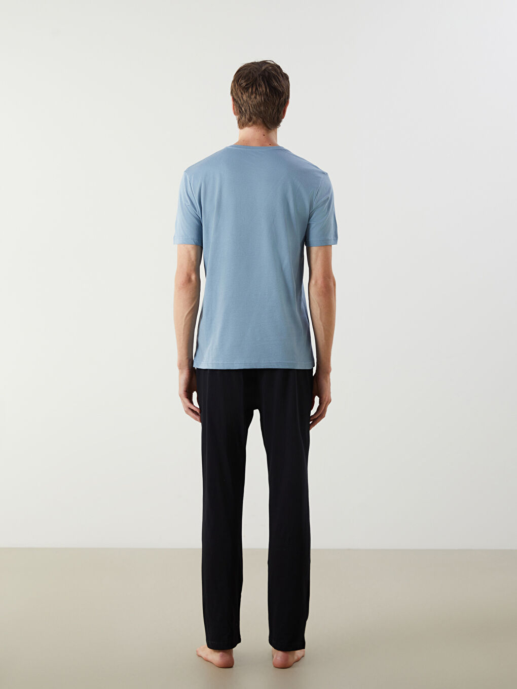 Regular Fit Men's Pyjama Set -S5ND93Z8-CVL