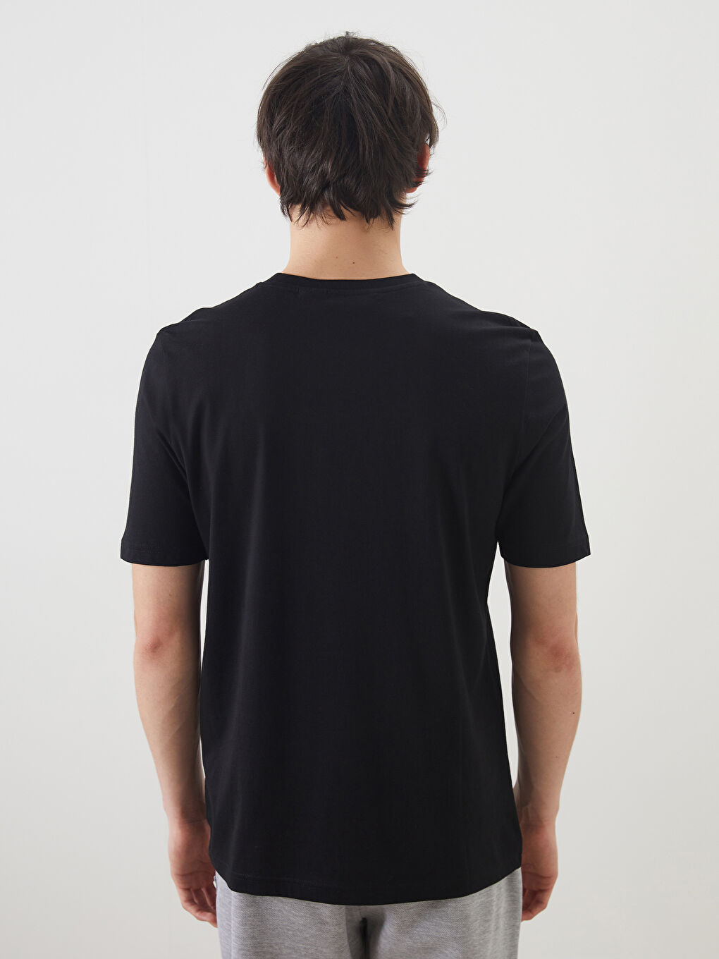 XSIDE Crew Neck Printed Jersey Men's T-Shirt -S5ND94Z8-CVL