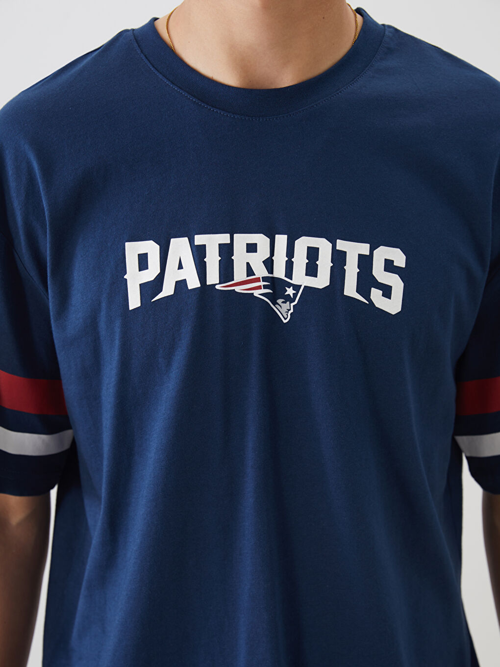 XSIDE Crew Neck Printed Jersey Men's T-Shirt -S5ND95Z8-VFC