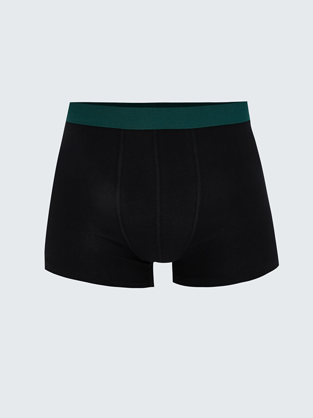 سراويل بوكسر قطنية مرنة عادية للرجال - عبوة ٧-1