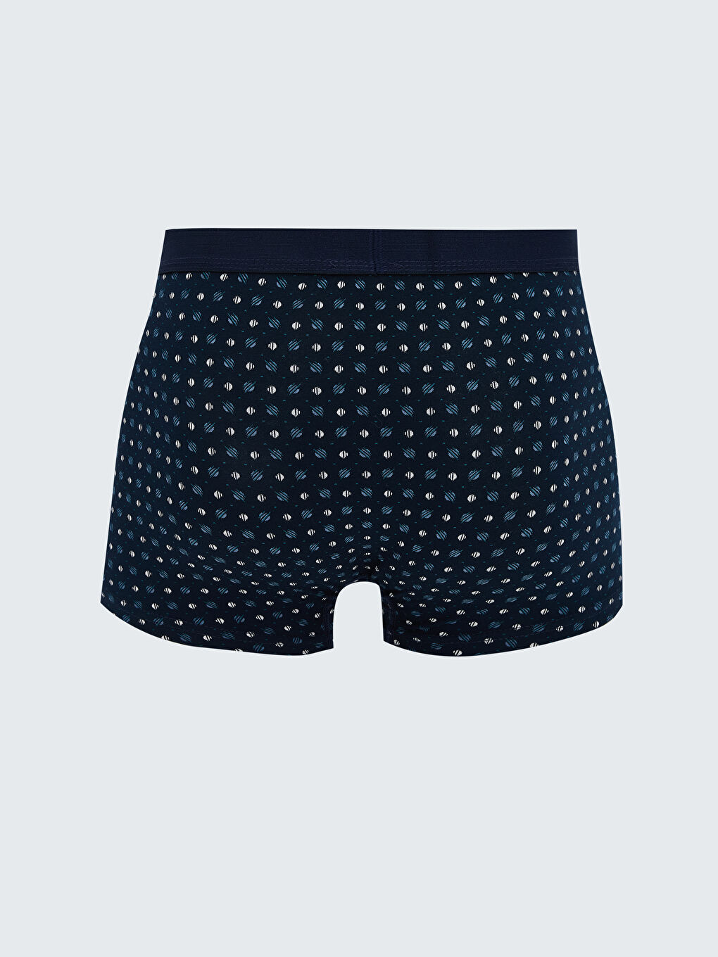 سراويل بوكسر قطنية مرنة عادية للرجال - عبوة ٧-4